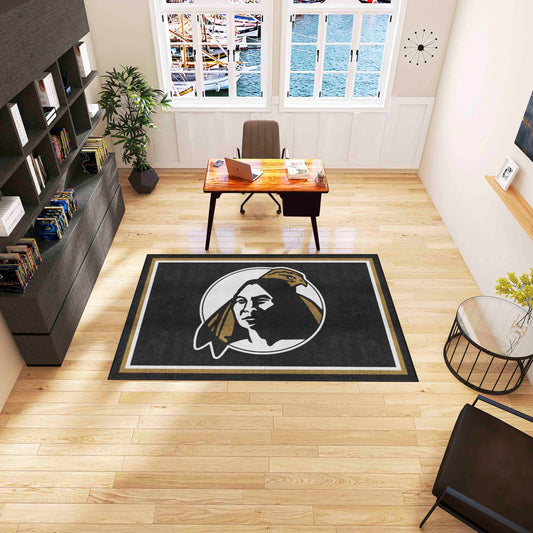 UNC Pembroke Braves 5ft. x 8 ft. Plush Area Rug