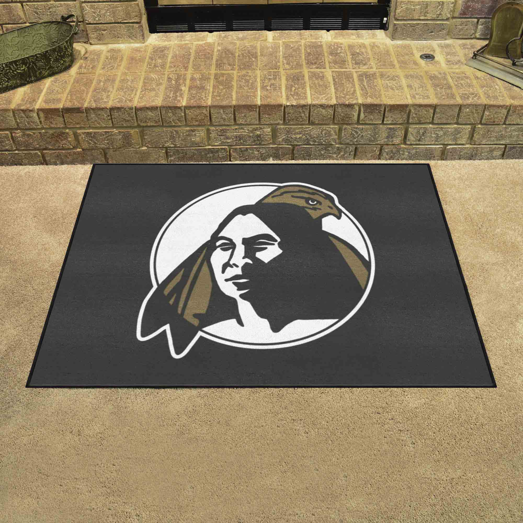 UNC Pembroke Braves All-Star Rug - 34 in. x 42.5 in.