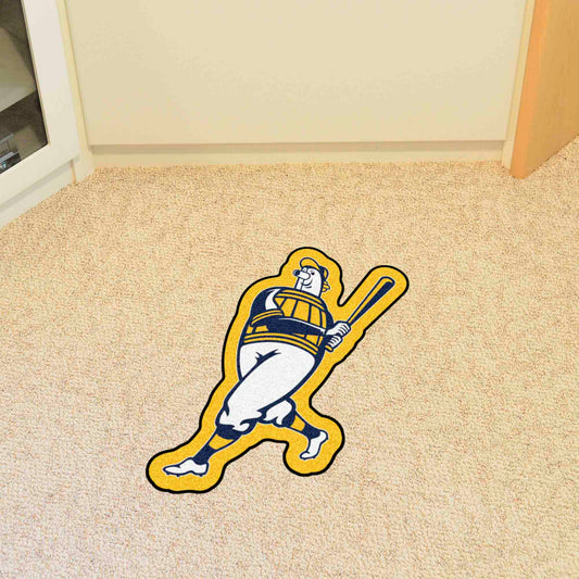 Milwaukee Brewers "Barrell Man" Mascot Rug