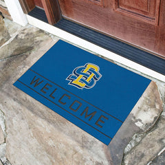 South Dakota State Jackrabbits Rubber Door Mat - 18in. x 30in.