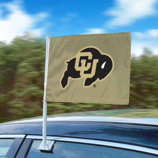 Colorado Buffaloes Car Flag Large 1pc 11" x 14"