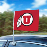 Utah Utes Car Flag Large 1pc 11" x 14"