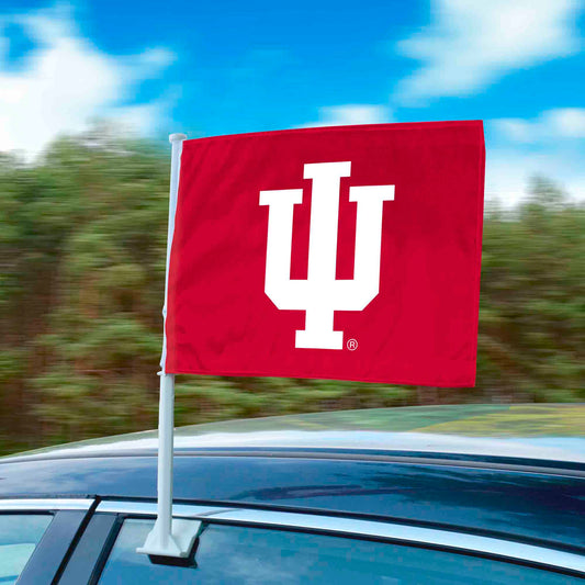 Indiana Hooisers Car Flag Large 1pc 11" x 14"