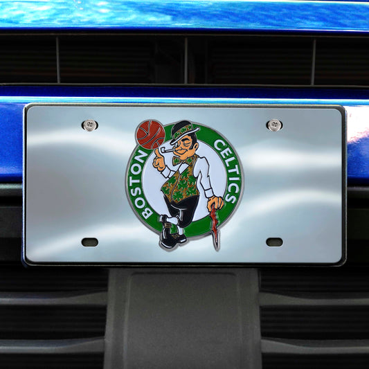 Boston Celtics 3D Stainless Steel License Plate