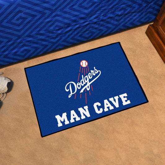 Los Angeles Dodgers Man Cave Starter Mat Accent Rug - 19in. x 30in.