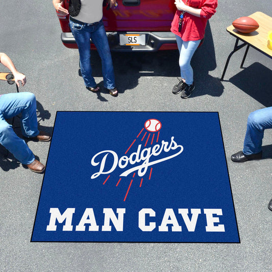 Los Angeles Dodgers Man Cave Tailgater Rug - 5ft. x 6ft.