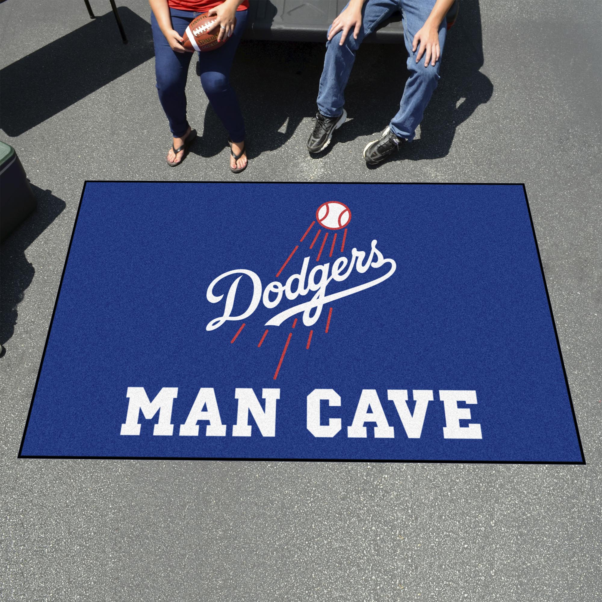 Los Angeles Dodgers Man Cave Ulti-Mat Rug - 5ft. x 8ft.