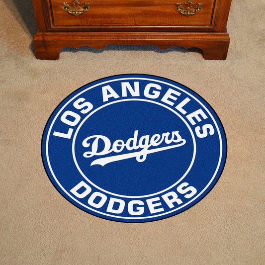 Los Angeles Dodgers Roundel Rug - 27in. Diameter