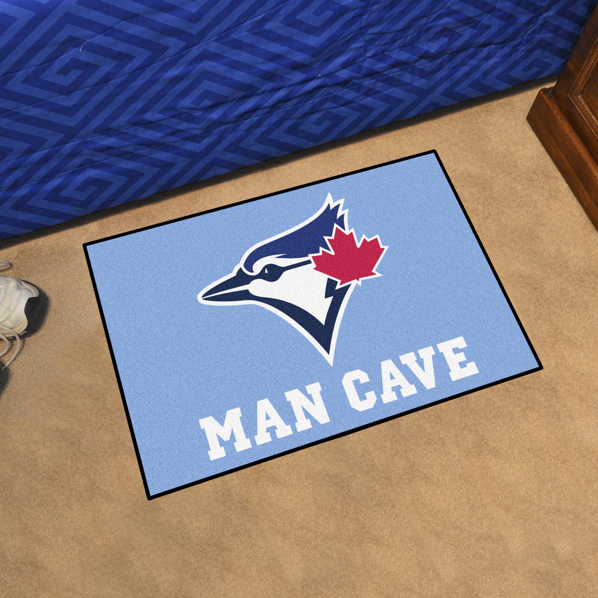 Toronto Blue Jays Man Cave Starter Mat Accent Rug - 19in. x 30in.