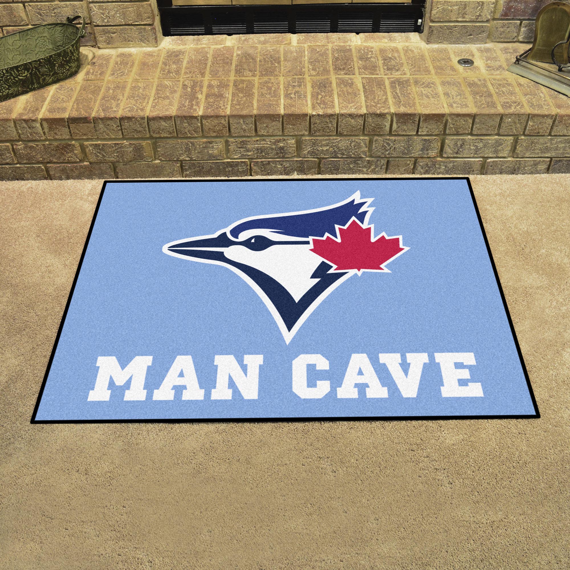 Toronto Blue Jays Man Cave All-Star Rug - 34 in. x 42.5 in.