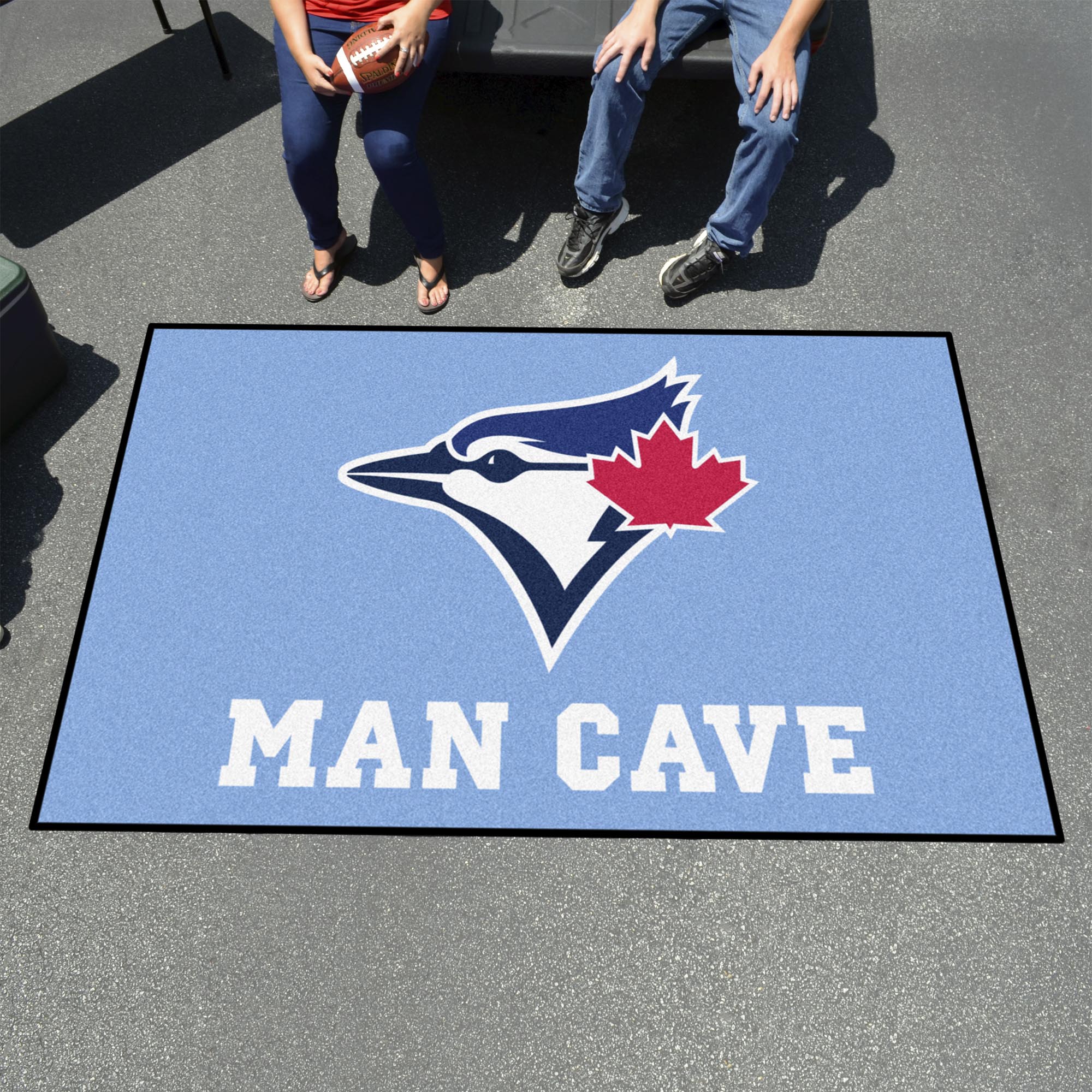 Toronto Blue Jays Man Cave Ulti-Mat Rug - 5ft. x 8ft.