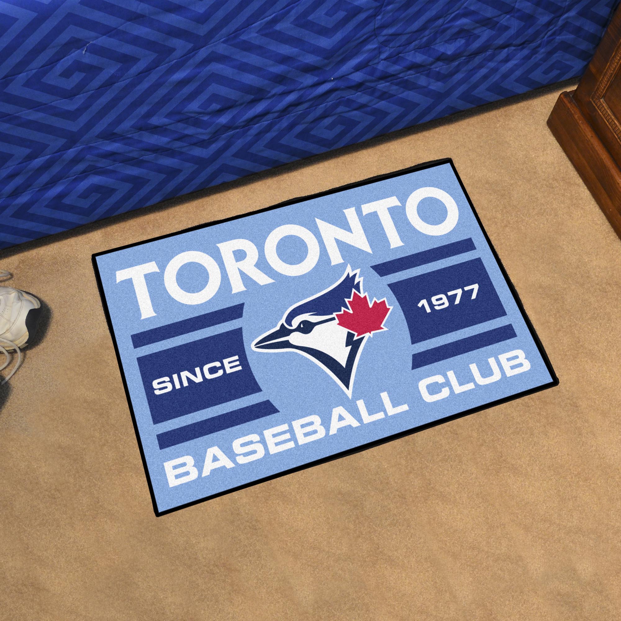 Toronto Blue Jays Starter Mat Accent Rug - 19in. x 30in.