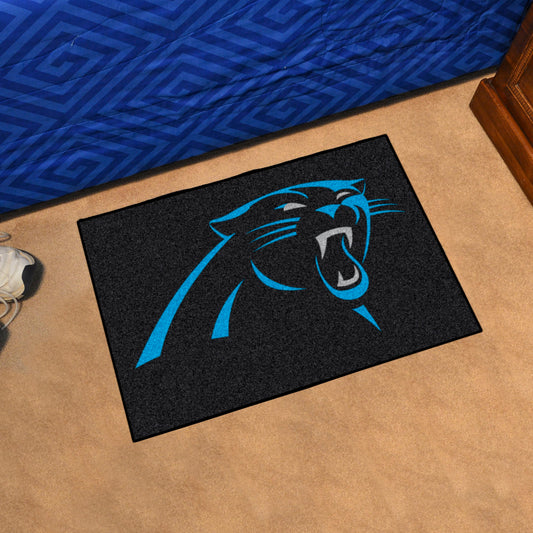 Carolina Panthers Starter Mat Accent Rug - 19in. x 30in. - Carolina Panthers