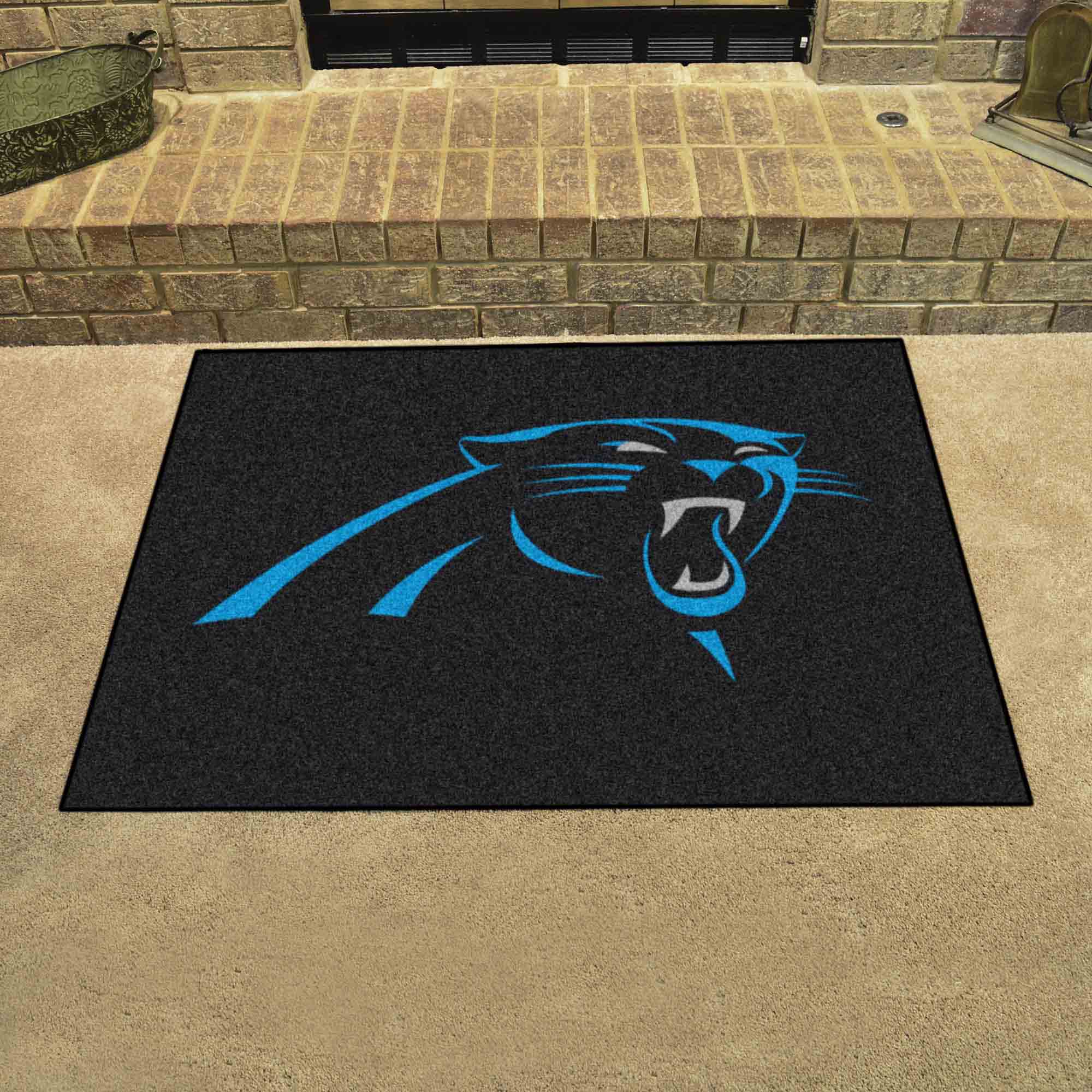 Carolina Panthers All-Star Rug - 34 in. x 42.5 in. - Carolina Panthers