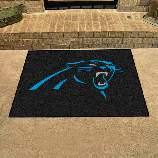 Carolina Panthers All-Star Rug - 34 in. x 42.5 in. - Carolina Panthers