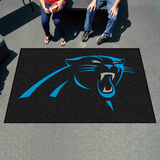 Carolina Panthers Ulti-Mat Rug - 5ft. x 8ft. - Carolina Panthers