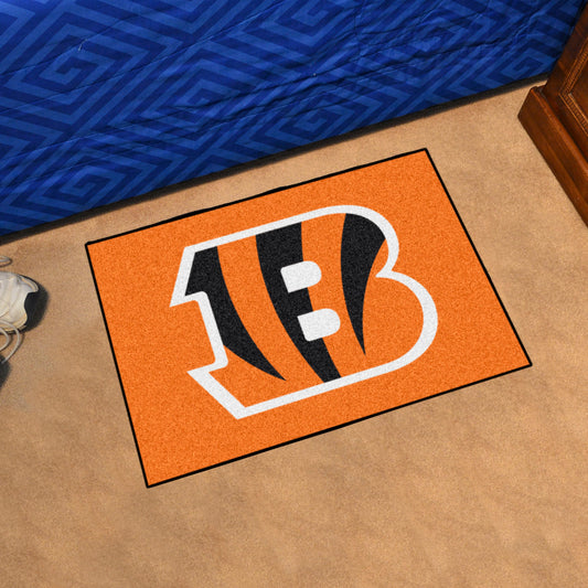 Cincinnati Bengals Starter Mat Accent Rug - 19in. x 30in.