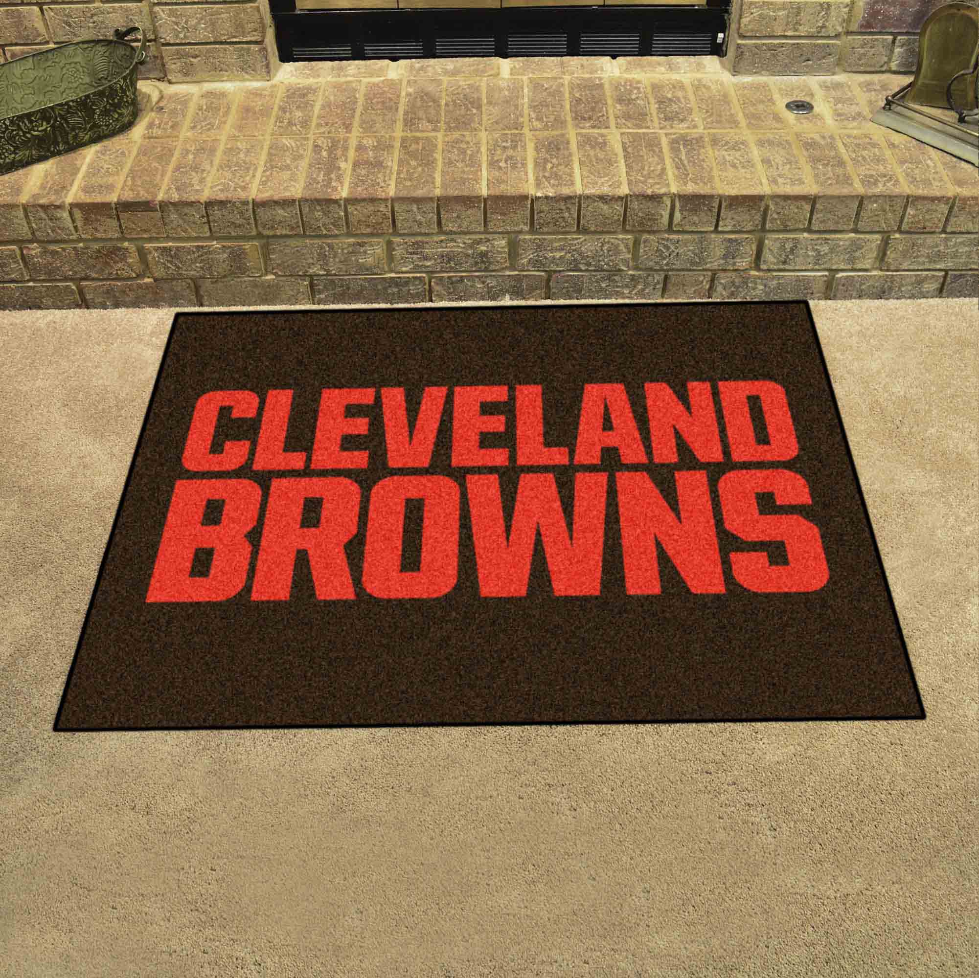 Cleveland Browns All-Star Rug - 34 in. x 42.5 in. - Cleveland Browns