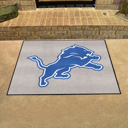 Detroit Lions All-Star Rug - 34 in. x 42.5 in.