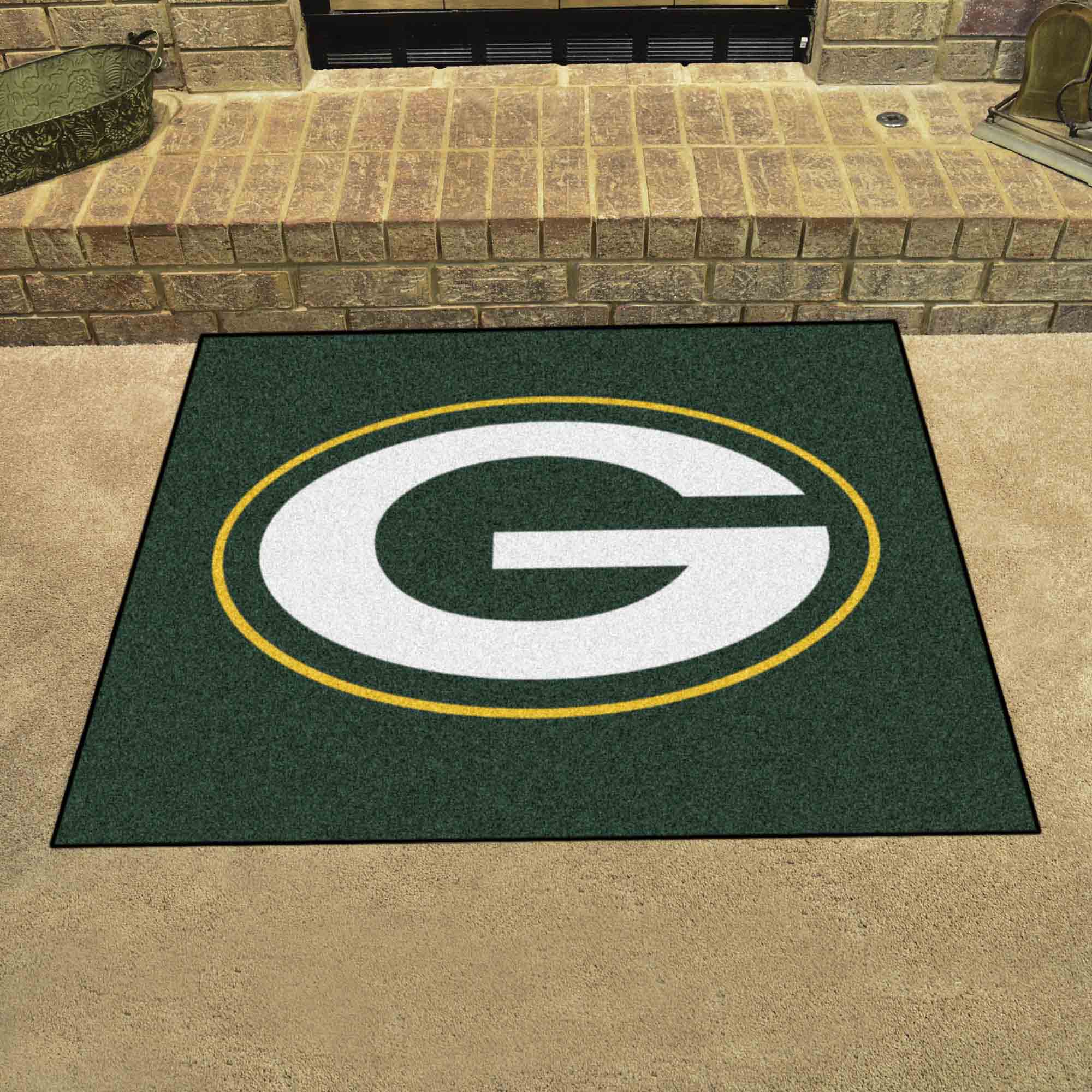 Green Bay Packers Ulti-Mat Rug - 5ft. x 8ft. - Green Bay Packers