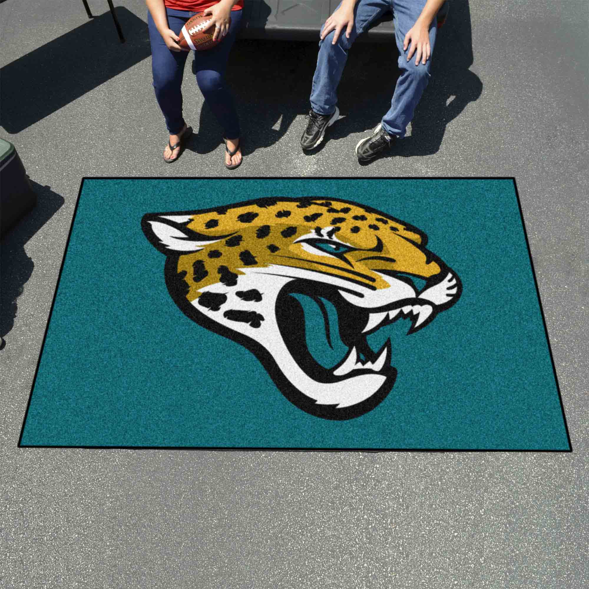 Jacksonville Jaguars Ulti-Mat Rug - 5ft. x 8ft. - Jacksonville Jaguars