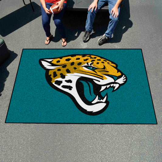 Jacksonville Jaguars Ulti-Mat Rug - 5ft. x 8ft. - Jacksonville Jaguars