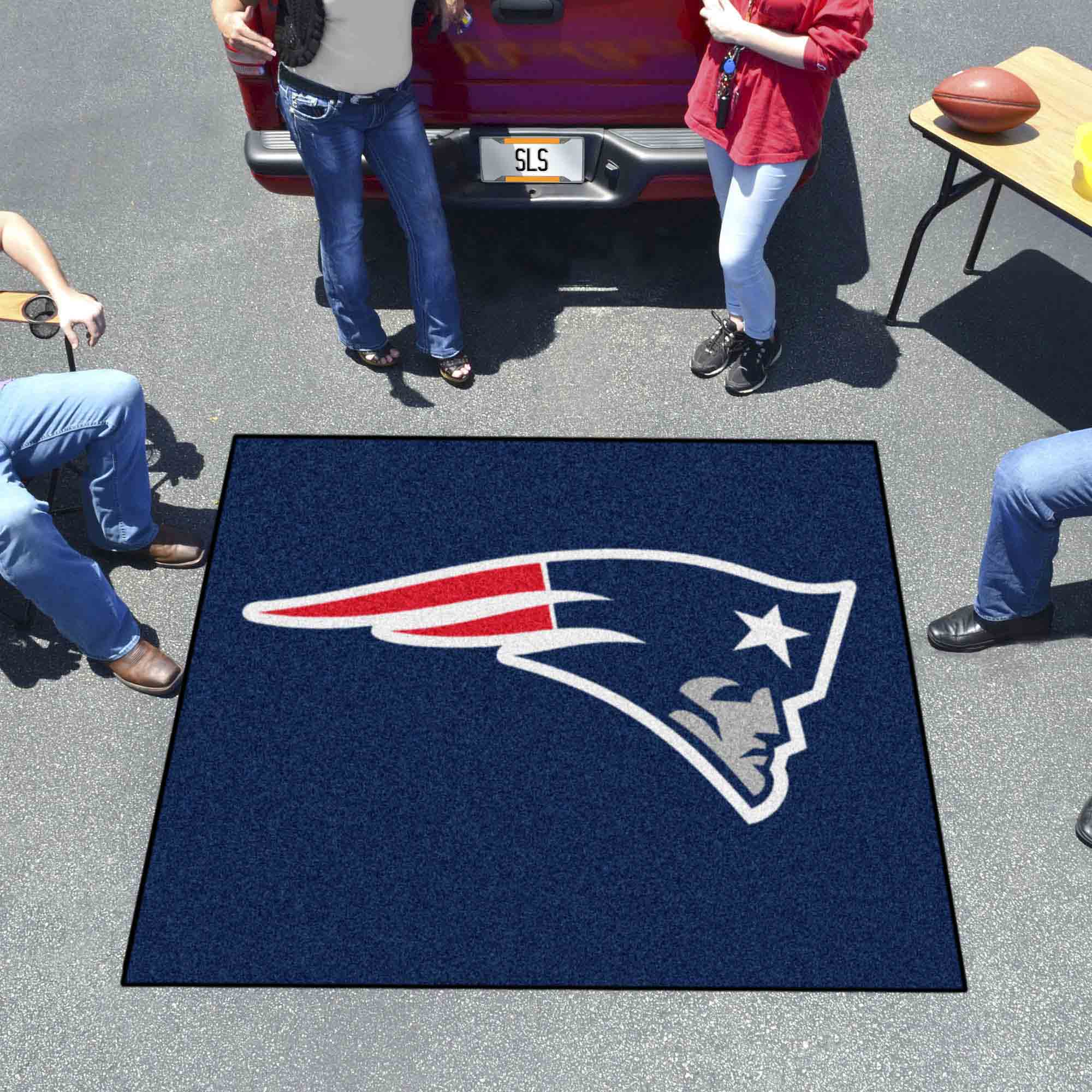 New England Patriots Tailgater Rug - 5ft. x 6ft. - New England Patriots