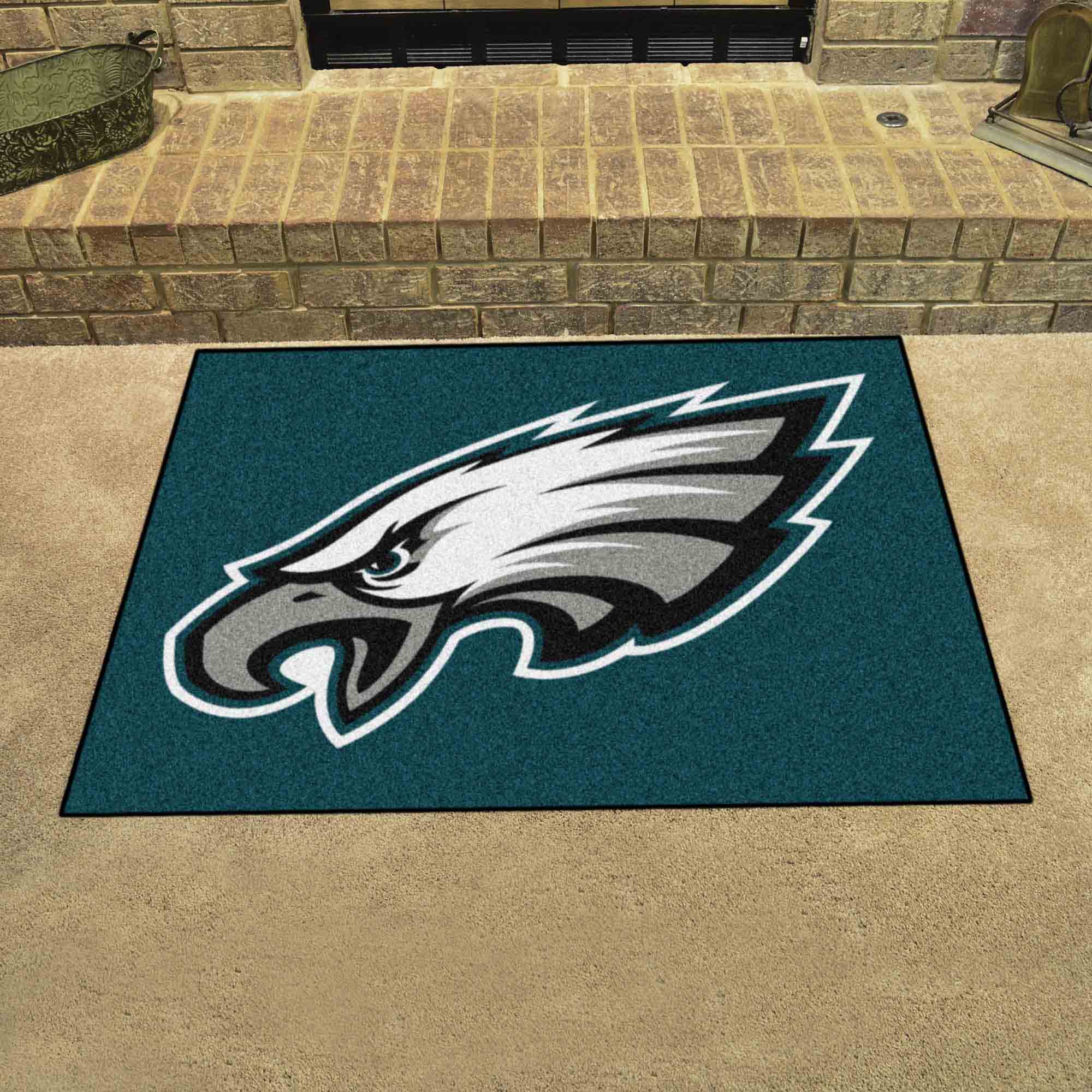 Philadelphia Eagles All-Star Rug - 34 in. x 42.5 in.