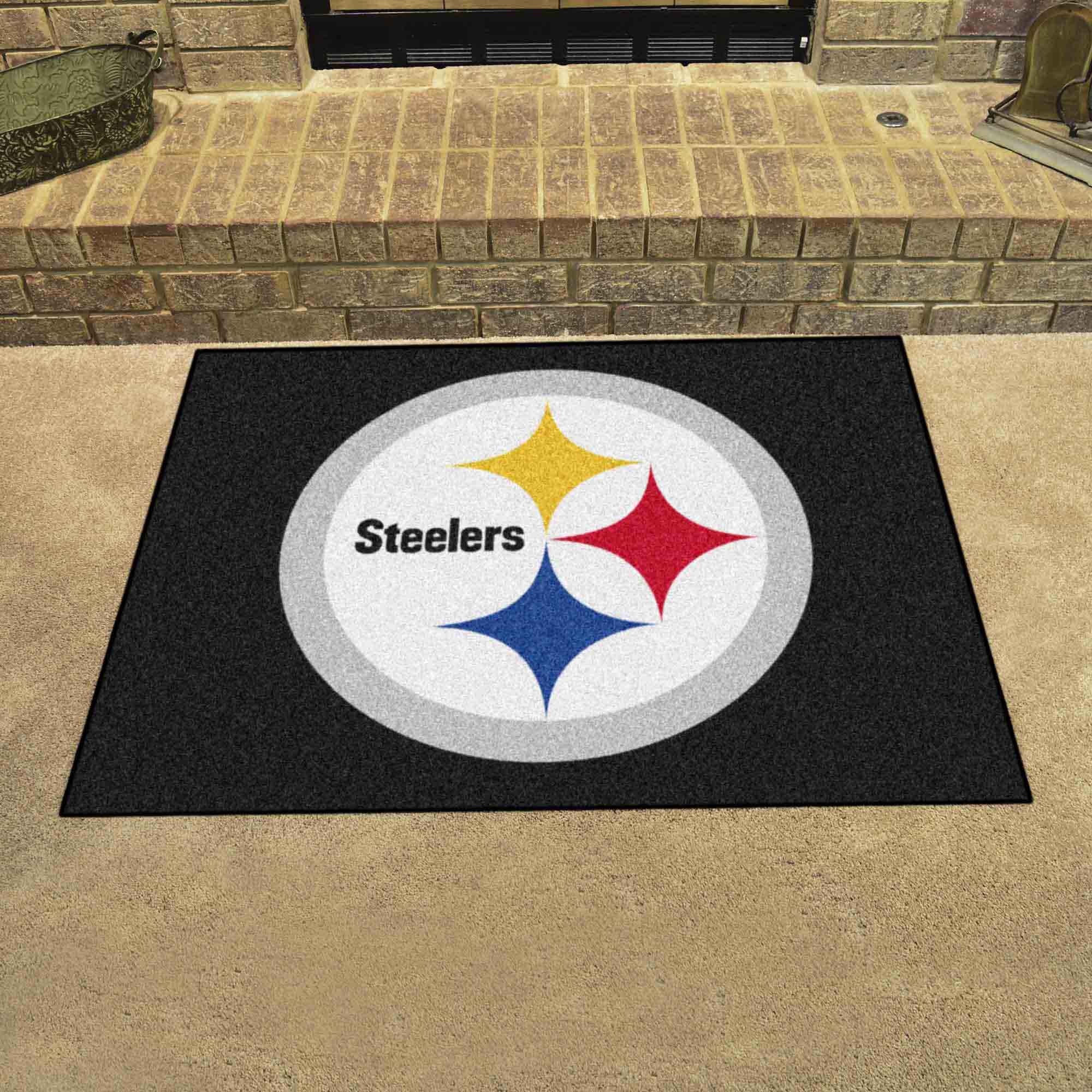 Pittsburgh Steelers All-Star Rug - 34 in. x 42.5 in.