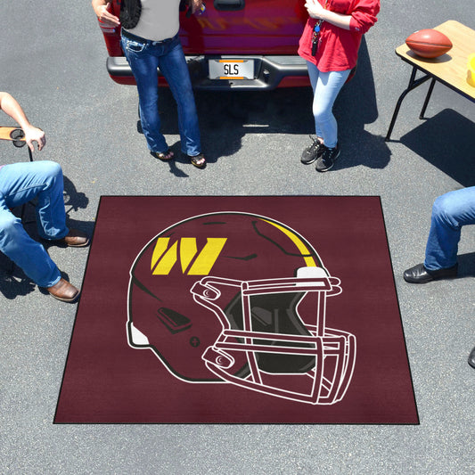 Washington Commanders Tailgater Rug - 5ft. x 6ft., Helmet Logo