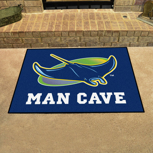 Tampa Bay Rays Man Cave All-Star Rug - 34 in. x 42.5 in.