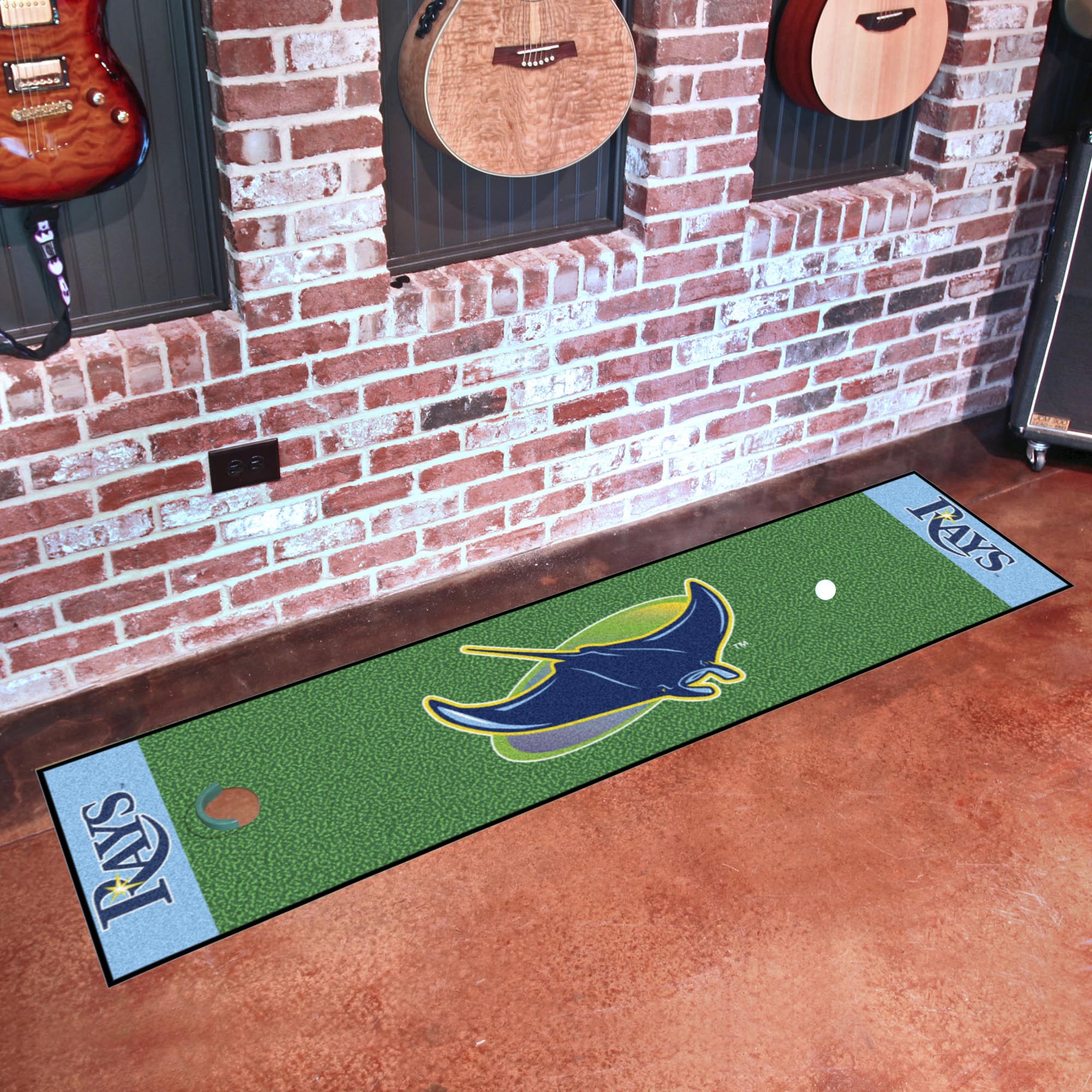 Tampa Bay Rays Putting Green Mat - 1.5ft. x 6ft.