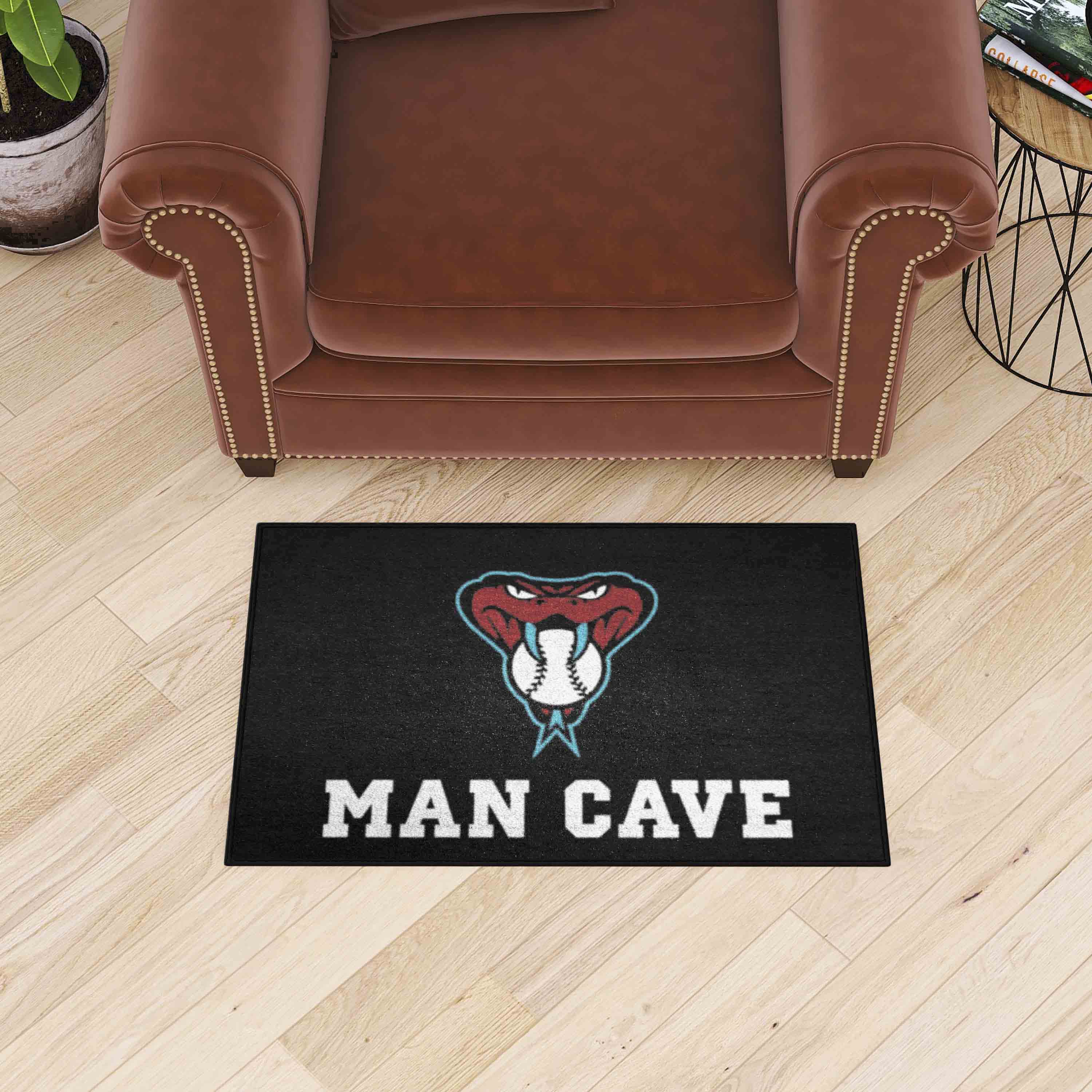 Arizona Diamondbacks Man Cave Starter Mat Accent Rug - 19in. x 30in.