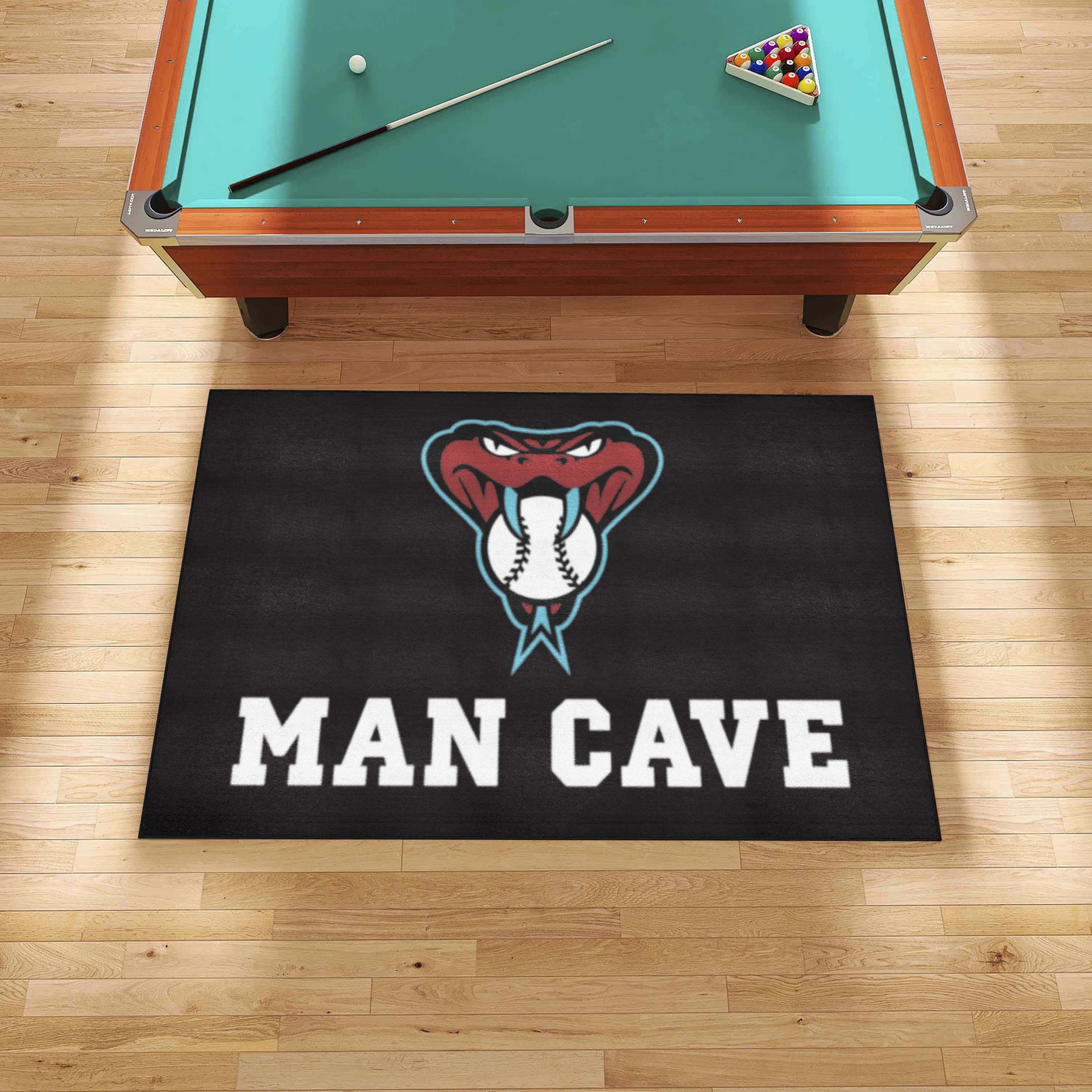 Arizona Diamondbacks Man Cave Ulti-Mat Rug - 5ft. x 8ft.