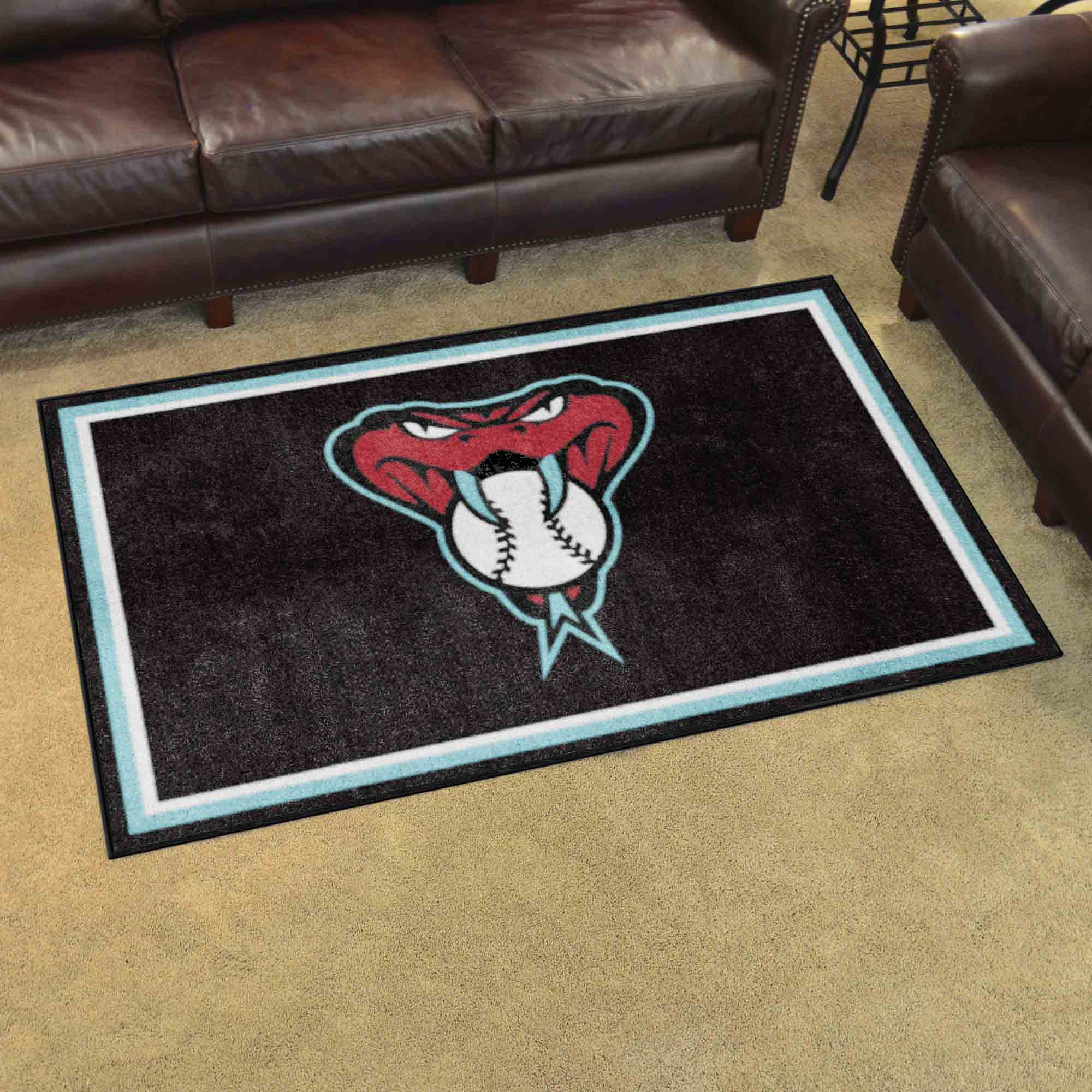 Arizona Diamondbacks 4ft. x 6ft. Plush Area Rug