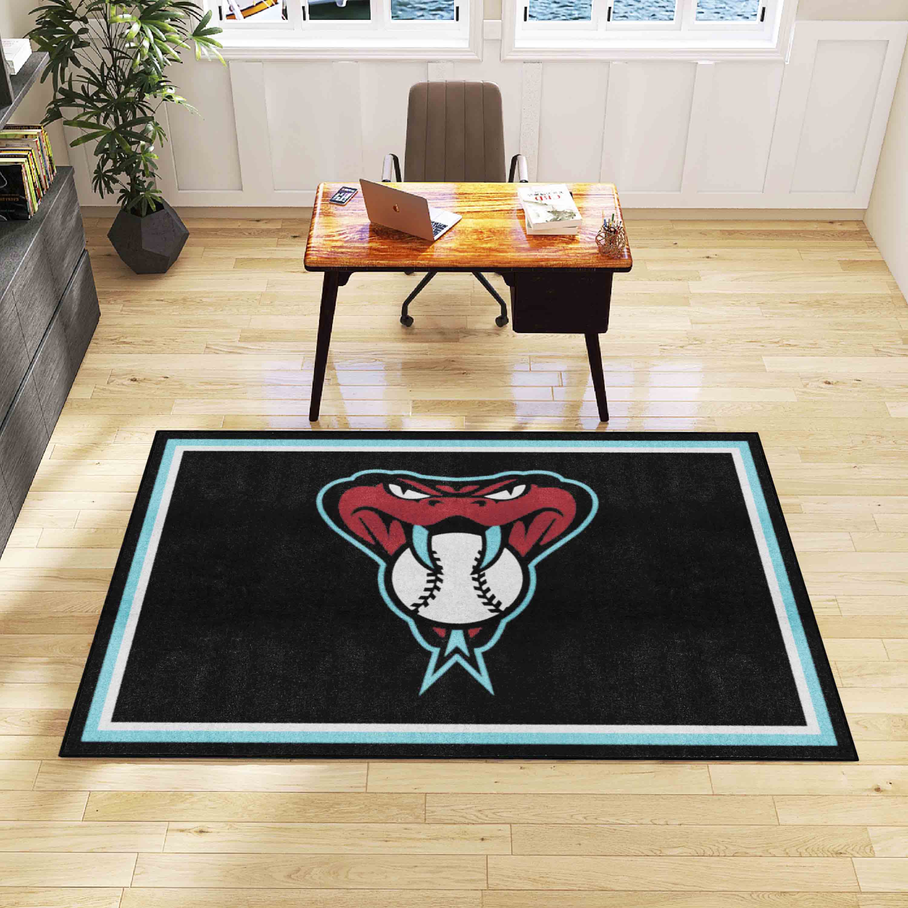 Arizona Diamondbacks 5ft. x 8 ft. Plush Area Rug