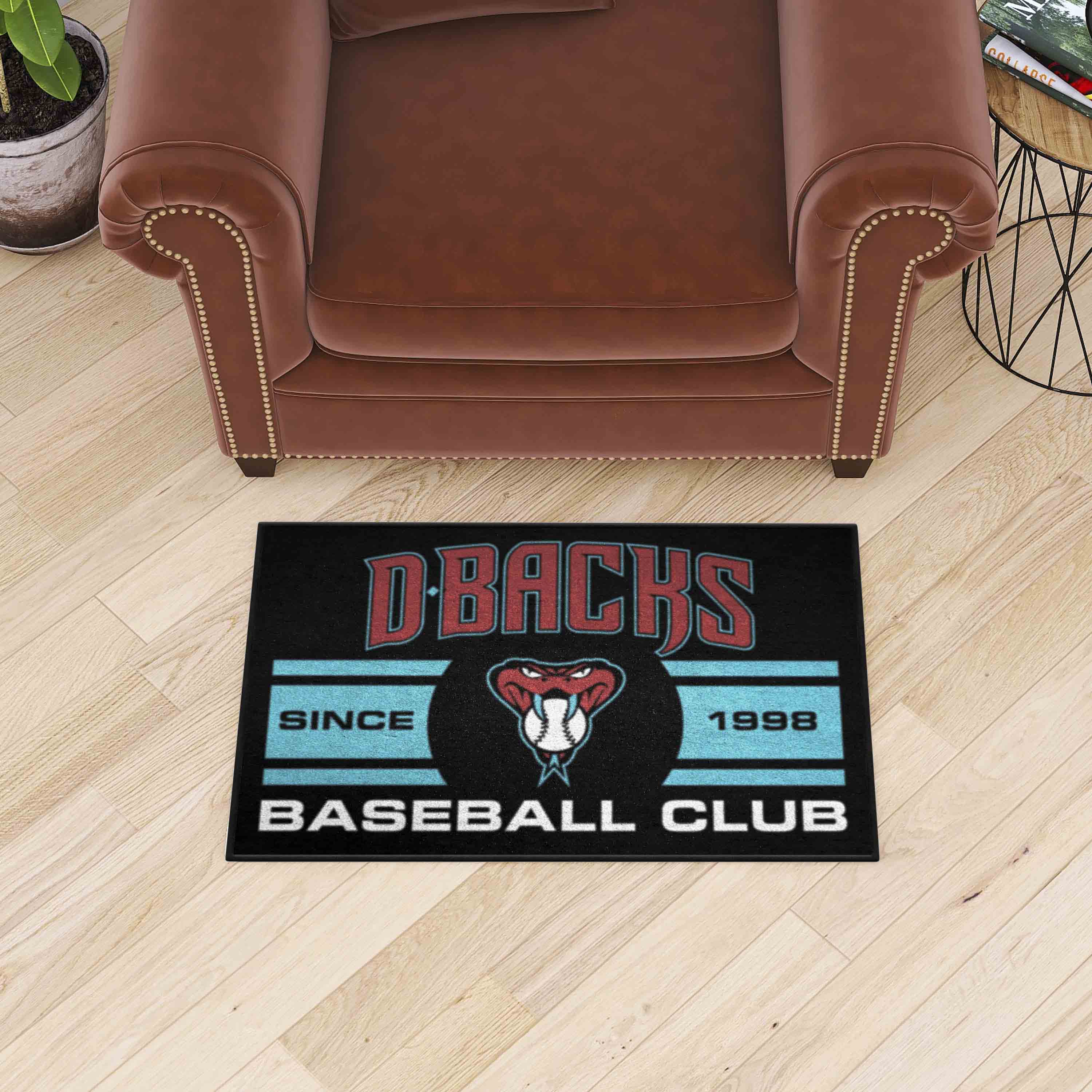 Arizona Diamondbacks Starter Mat Accent Rug - 19in. x 30in.