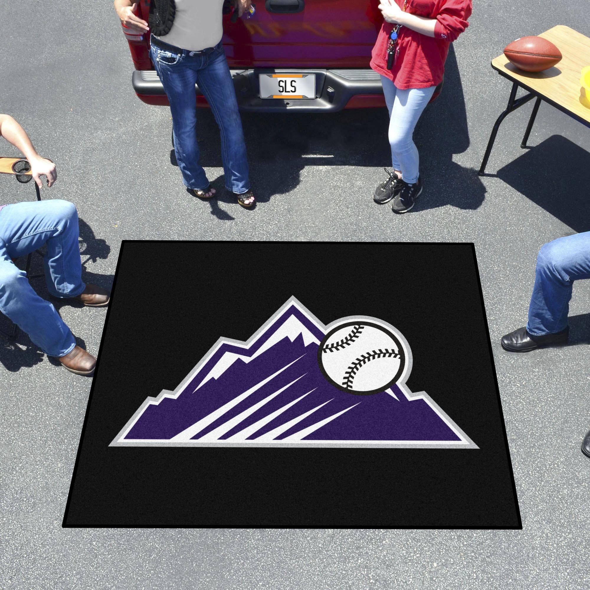 Colorado Rockies Tailgater Rug - 5ft. x 6ft. - Colorado Rockies