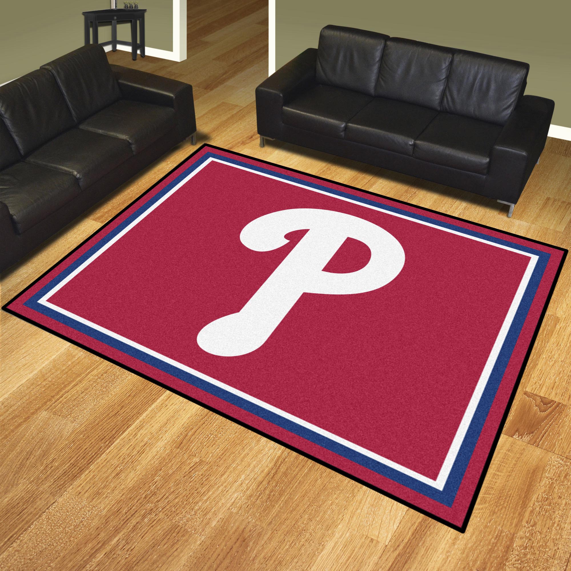 Philadelphia Phillies 8ft. x 10 ft. Plush Area Rug