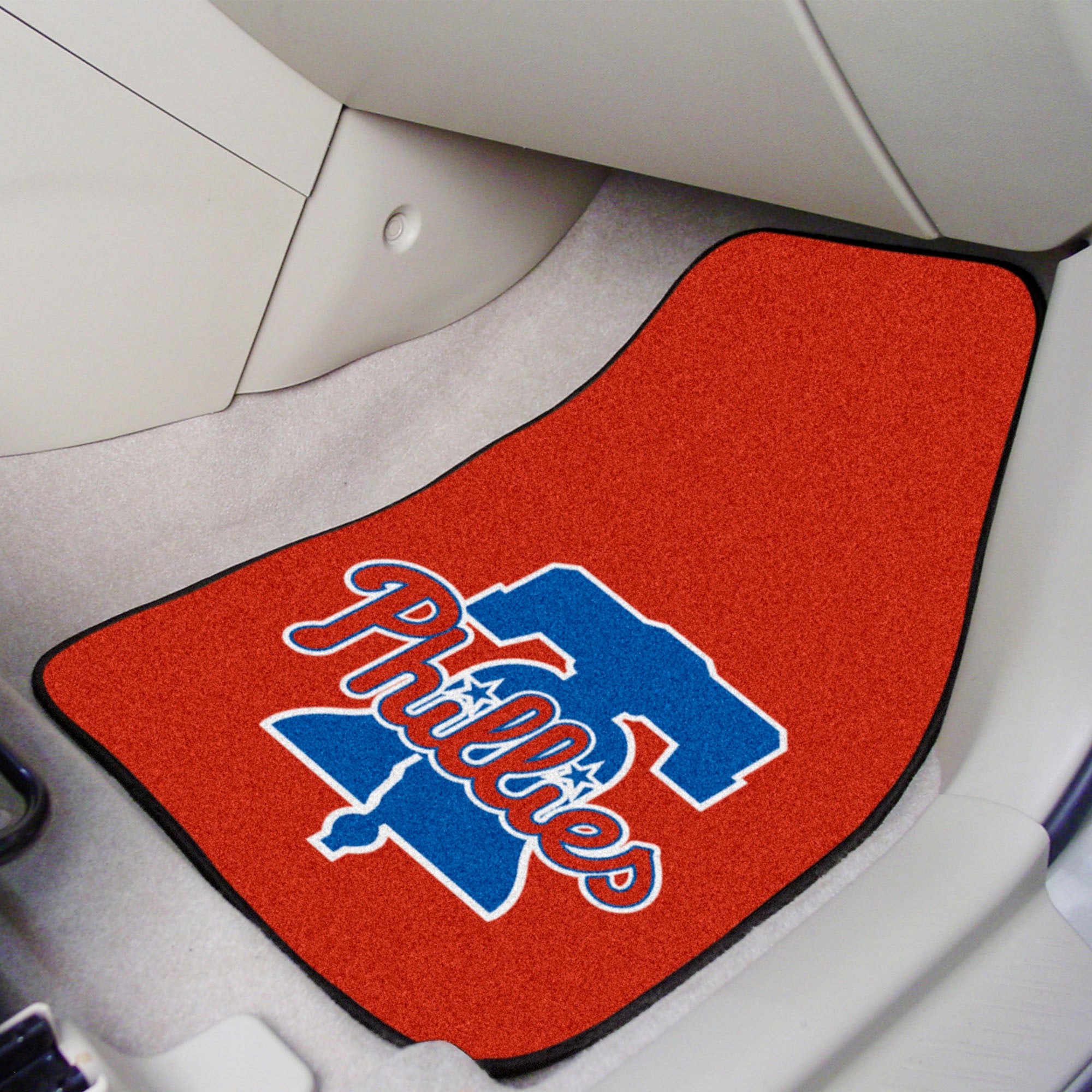 Philadelphia Phillies Front Carpet Car Mat Set - 2 Pieces