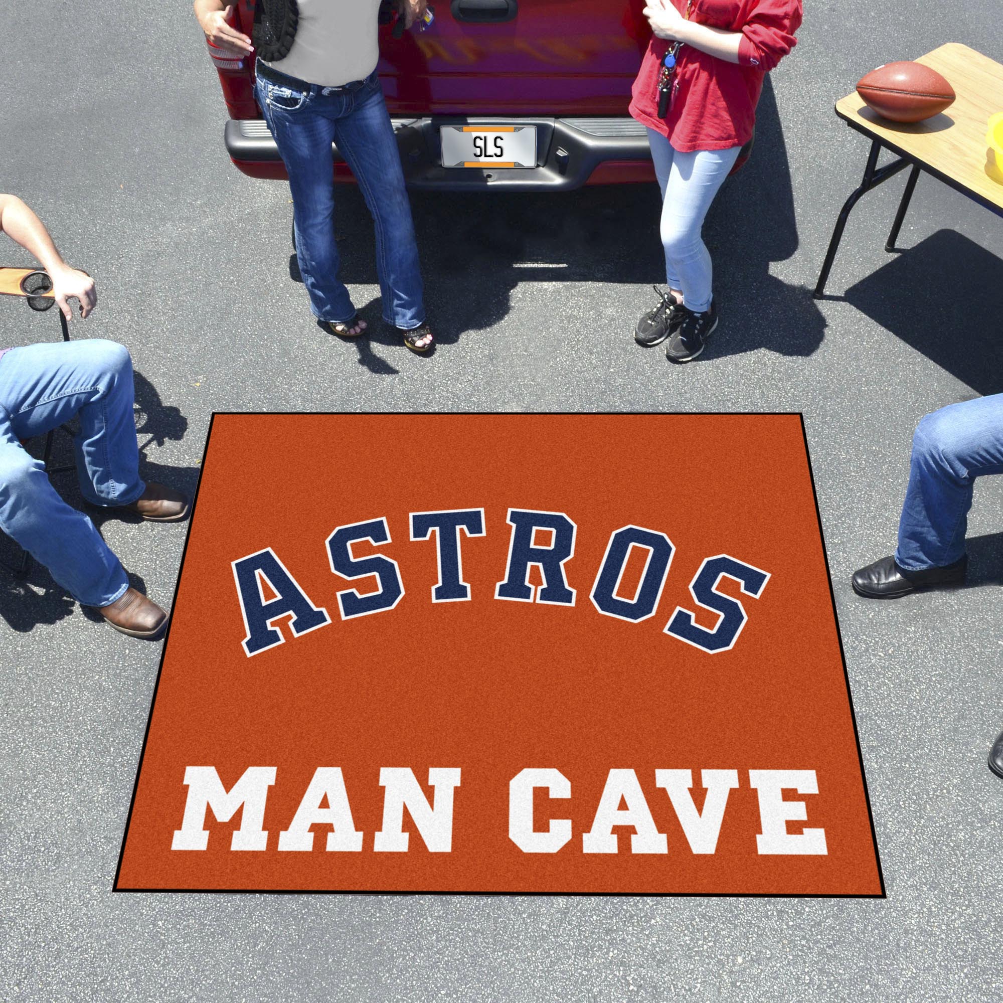 Houston Astros Man Cave Tailgater Rug - 5ft. x 6ft.