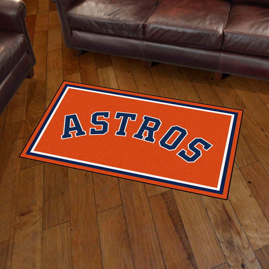 Houston Astros 3ft. x 5ft. Plush Area Rug