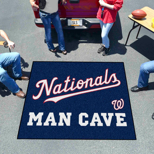 Washington Nationals Man Cave Tailgater Rug - 5ft. x 6ft.