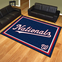 Washington Nationals 8ft. x 10 ft. Plush Area Rug