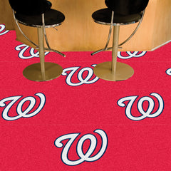 Washington Nationals All Red Team Carpet Tiles - 45 Sq Ft.