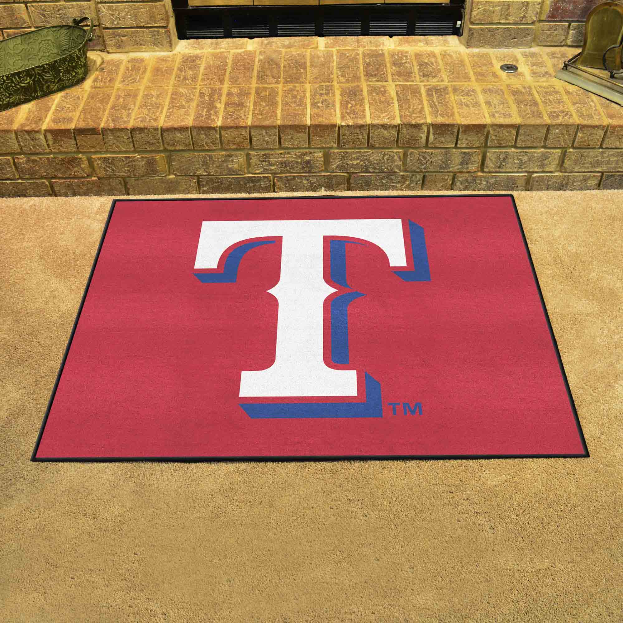 Texas Rangers All-Star Rug - 34 in. x 42.5 in.