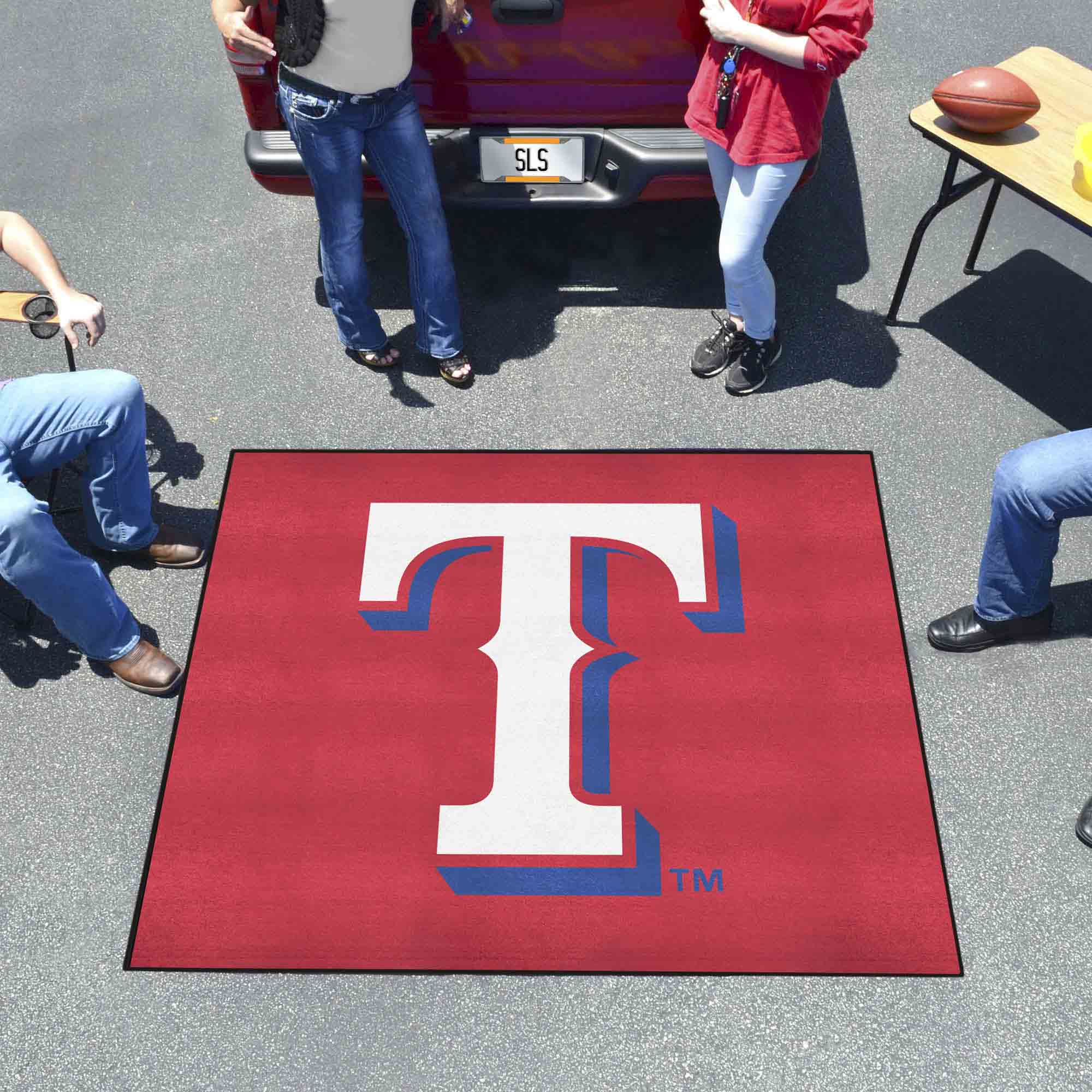 Texas Rangers Tailgater Rug - 5ft. x 6ft.