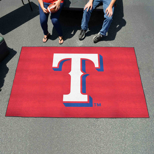 Texas Rangers Ulti-Mat Rug - 5ft. x 8ft. - Texas Rangers