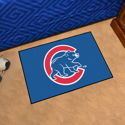 Chicago Cubs Starter Mat Accent Rug - 19in. x 30in. - Chicago Cubs