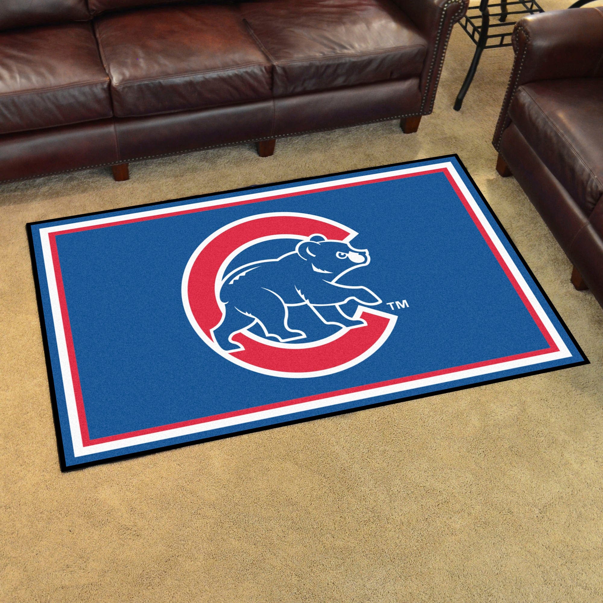 Chicago Cubs 4ft. x 6ft. Plush Area Rug - Chicago Cubs